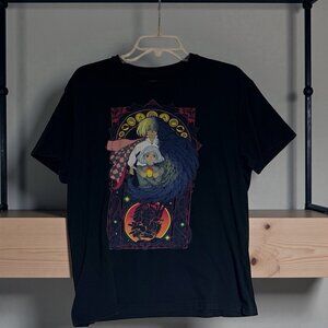Howl's Moving Castle Ghibli Vintage Anime T-Shirt Large Rare Original 2004